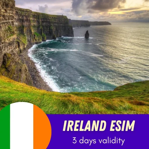 Ireland eSIM 3 Days