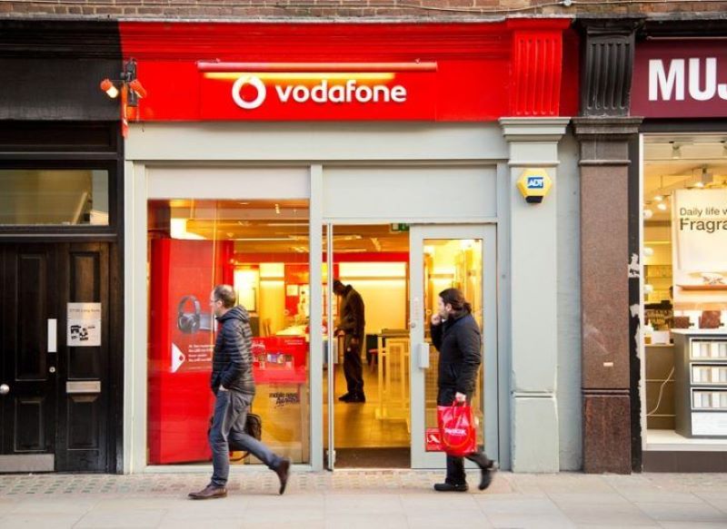 Vodafone store in Ireland