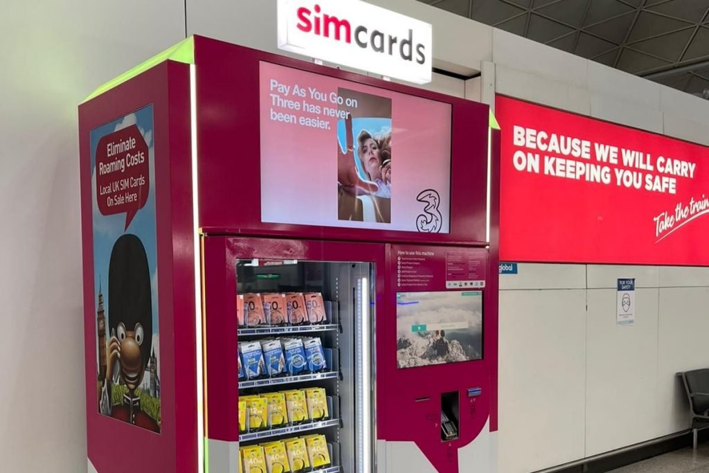 Vending machines in Dublin